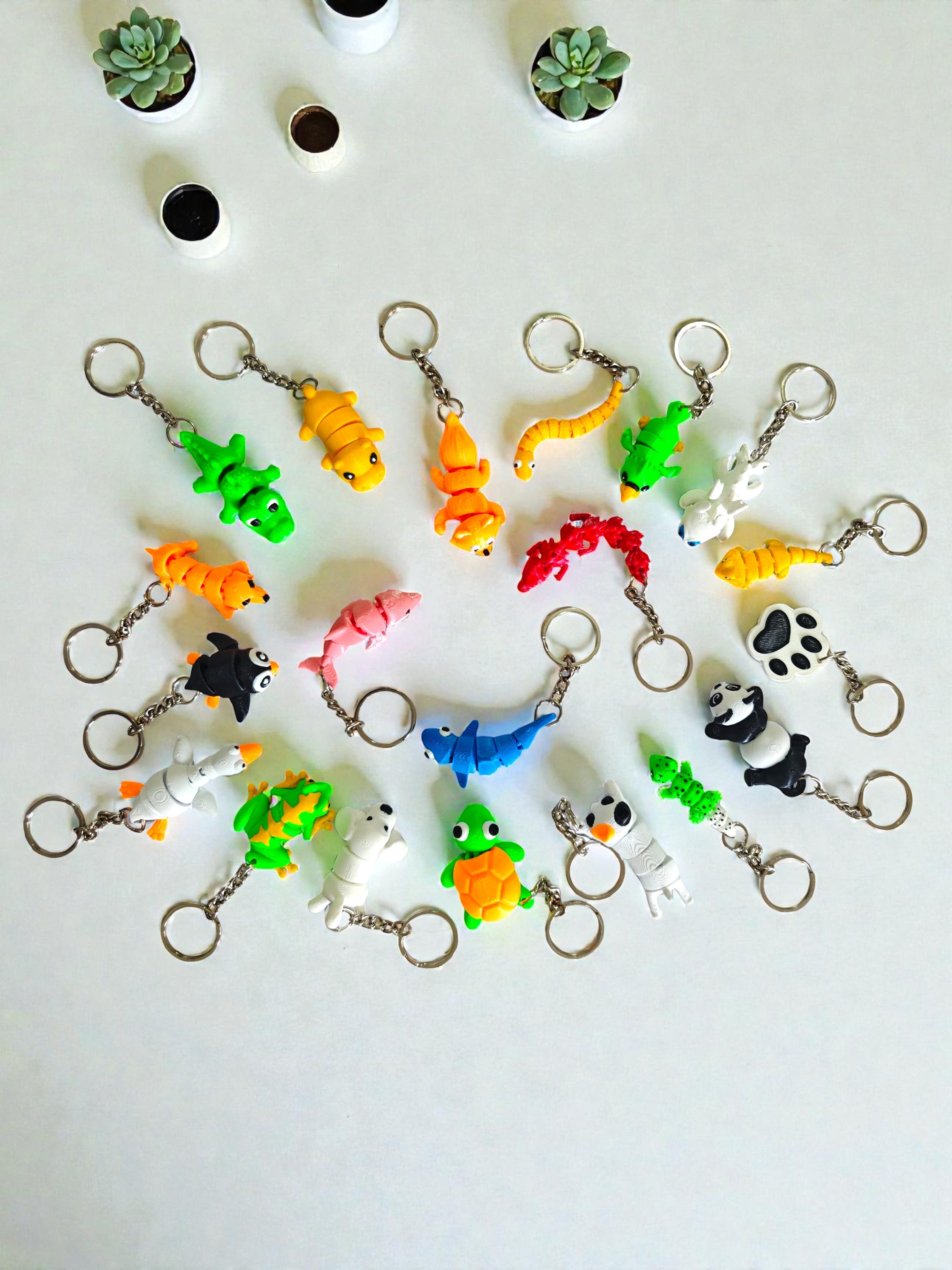 Flexi keychains