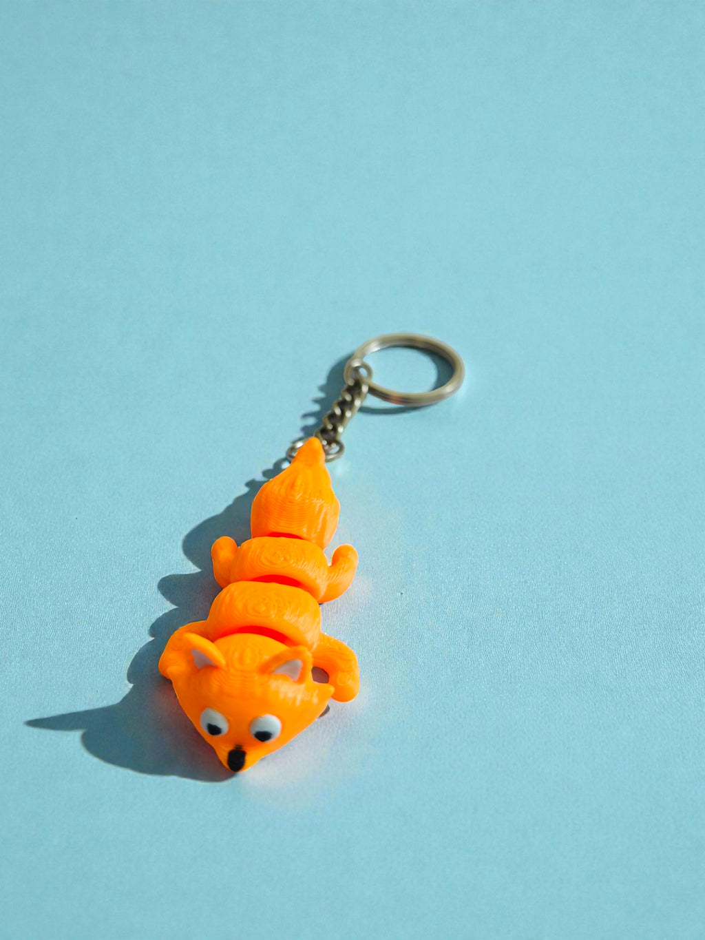 3D Printed flexi fox keychain