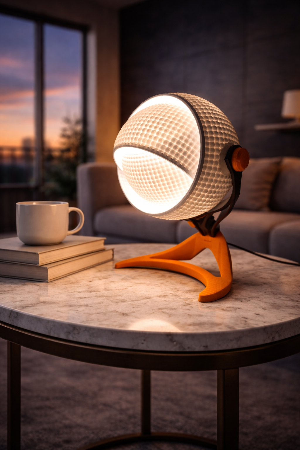 ORC 1 3D Printed table lamp