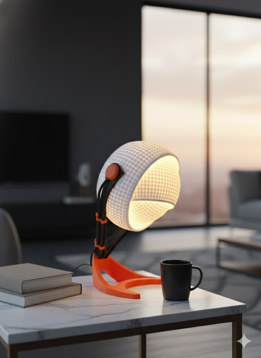 ORC 1 3D Printed table lamp