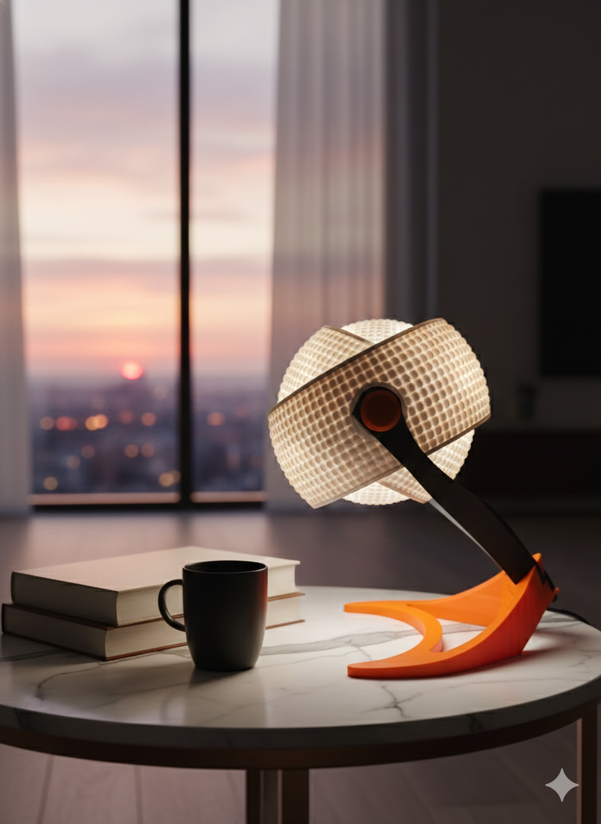 ORC 1 3D Printed table lamp
