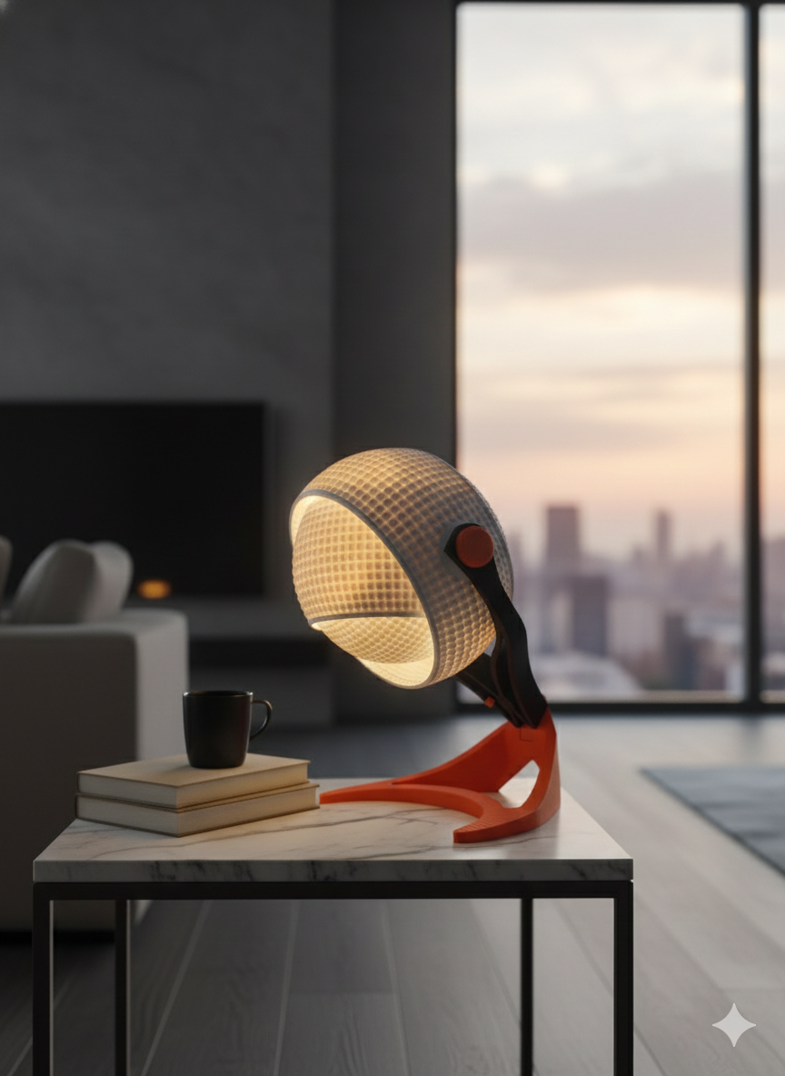 ORC 1 3D Printed table lamp