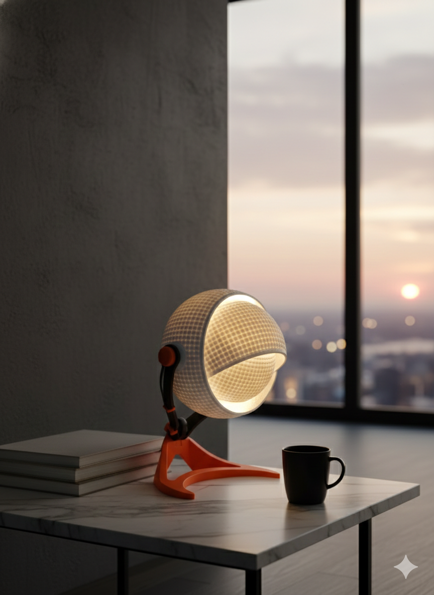 ORC 1 3D Printed table lamp