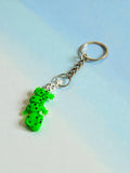3D Printed flexi Lizard keychain