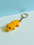 3D Printed cute hipo flexi keychain