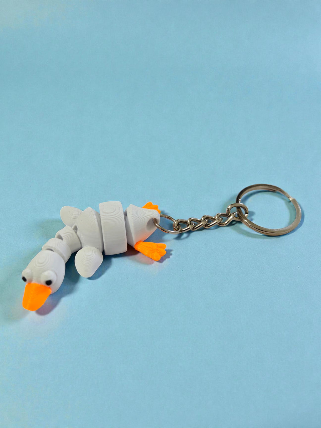 3D Printed Flexi Duck keychain