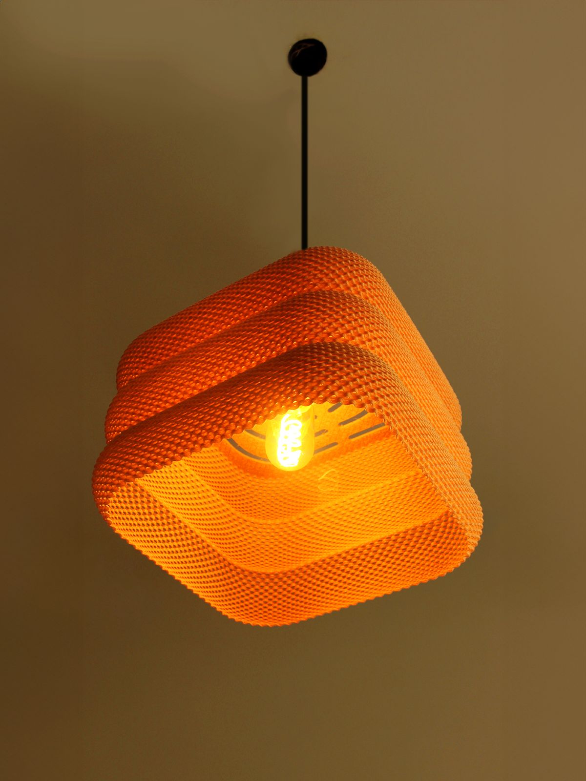 Kutirva ceiling lamp orange