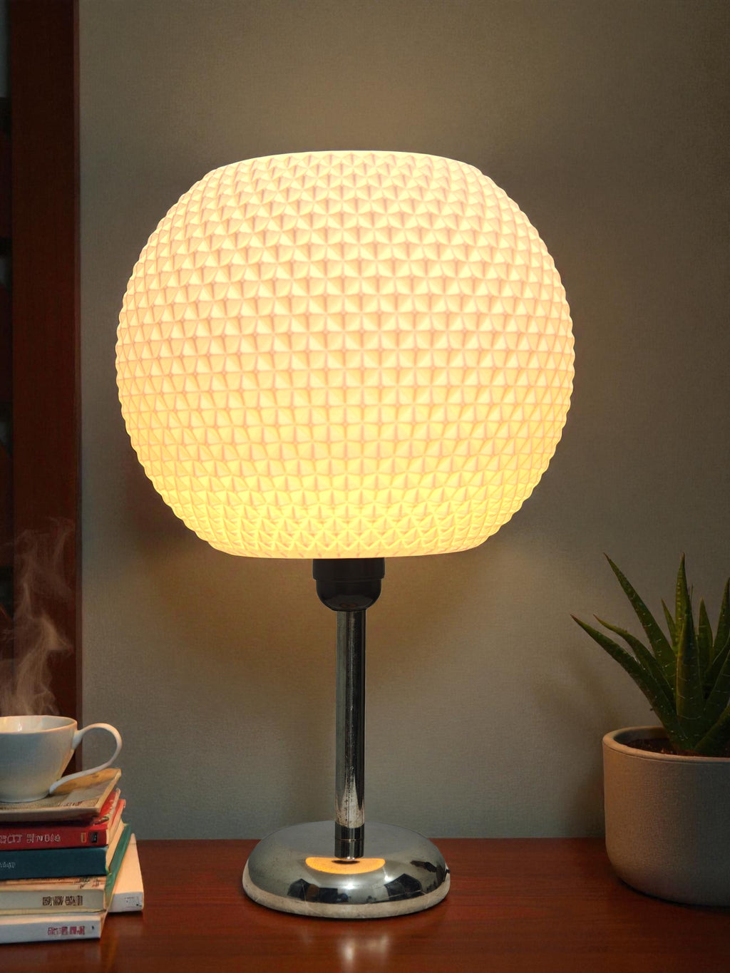 3D Printed round table lamp