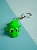 3D Printed flexi cute aligator keychain