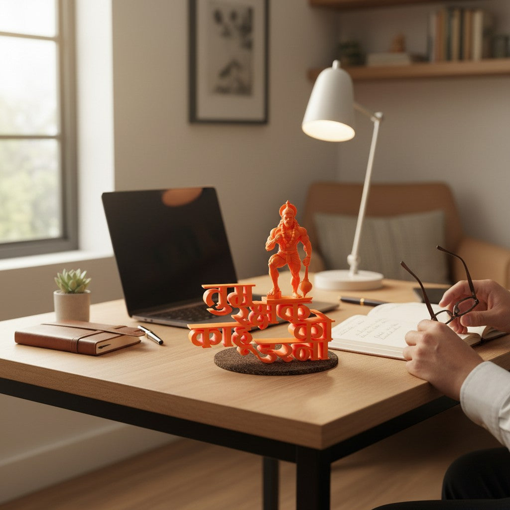 Hanuman theme table toper