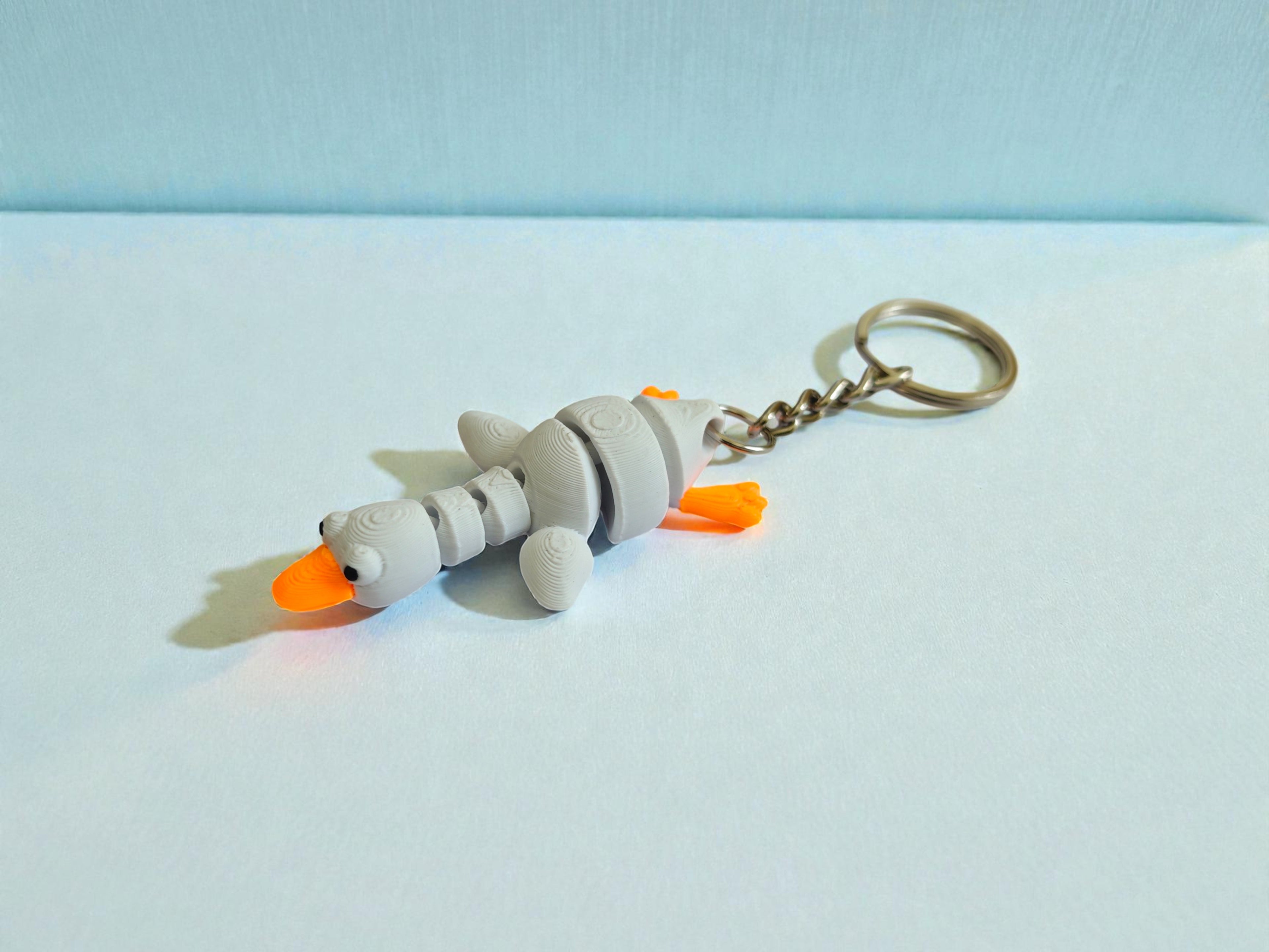 3D Printed Flexi Duck keychain