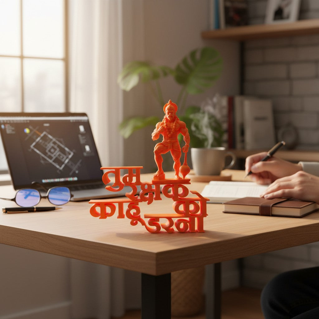 Hanuman theme table toper