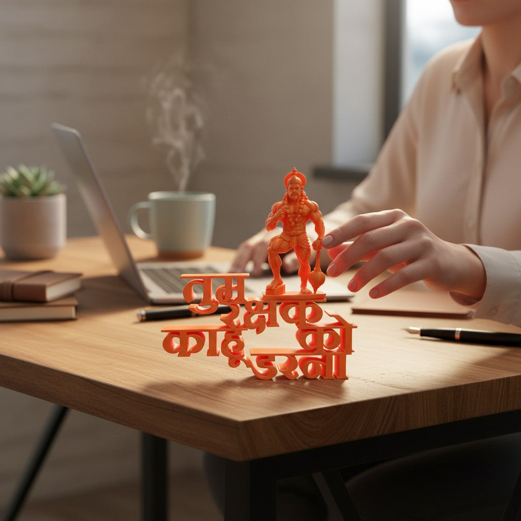 Hanuman theme table toper
