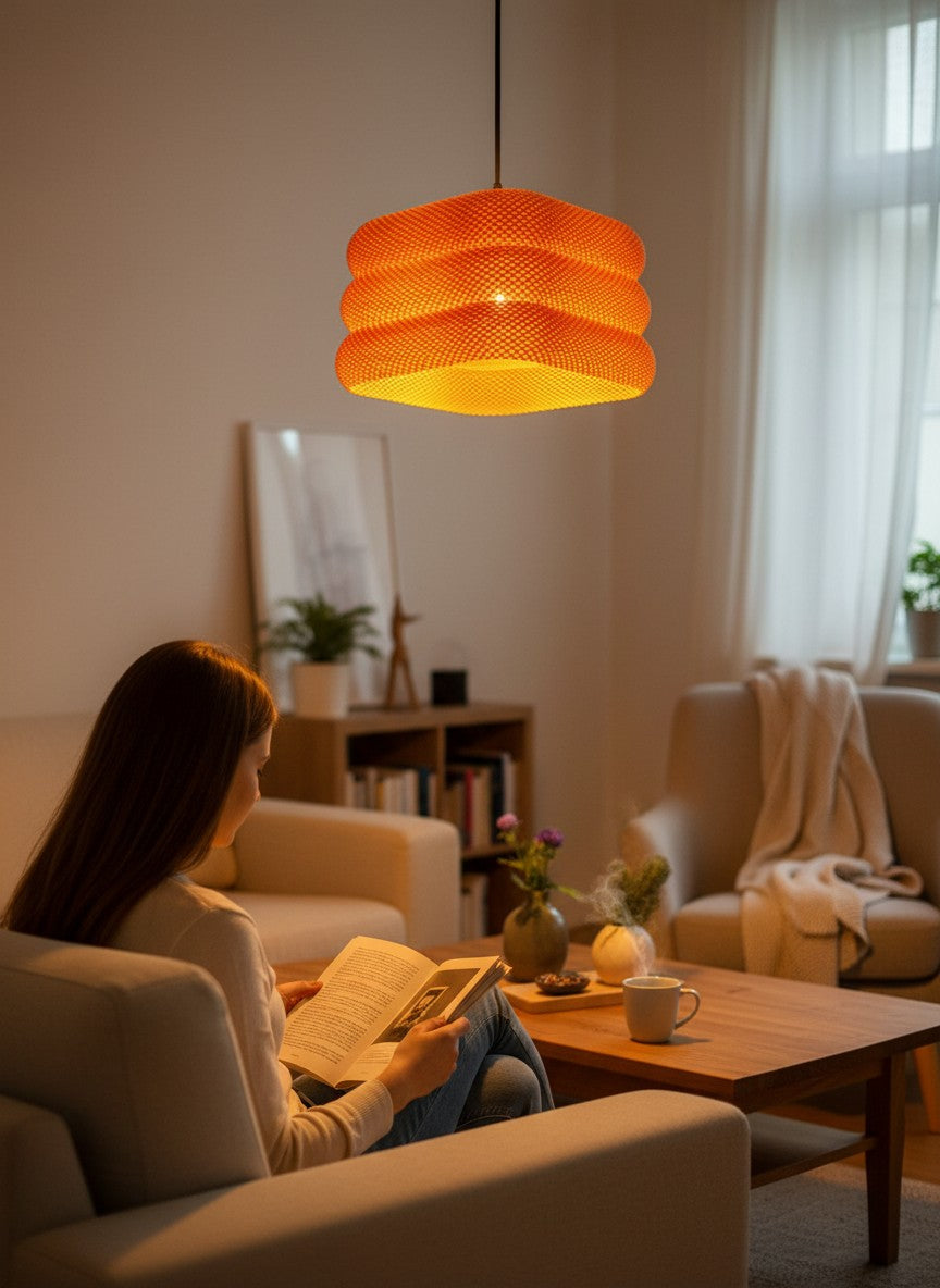 Kutirva ceiling lamp orange